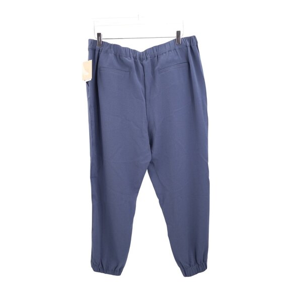 14th & Union Womens Large Blue Joggers Elastic Waistband Pull On Lightweight NWT - Picture 7 of 8